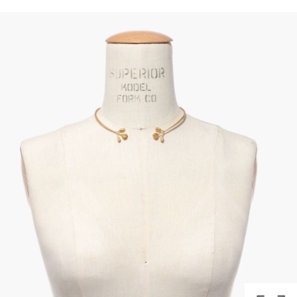 Madewell flower bud choker